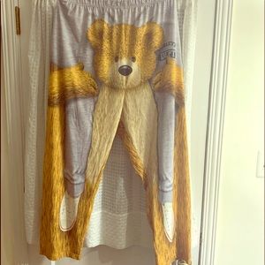 Teddy bear pajama pants